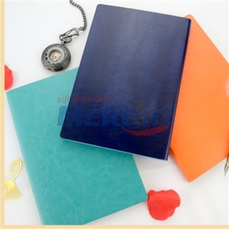 高檔商務(wù)筆記本文具A5手賬冊32K開薄軟抄日記事本子定制