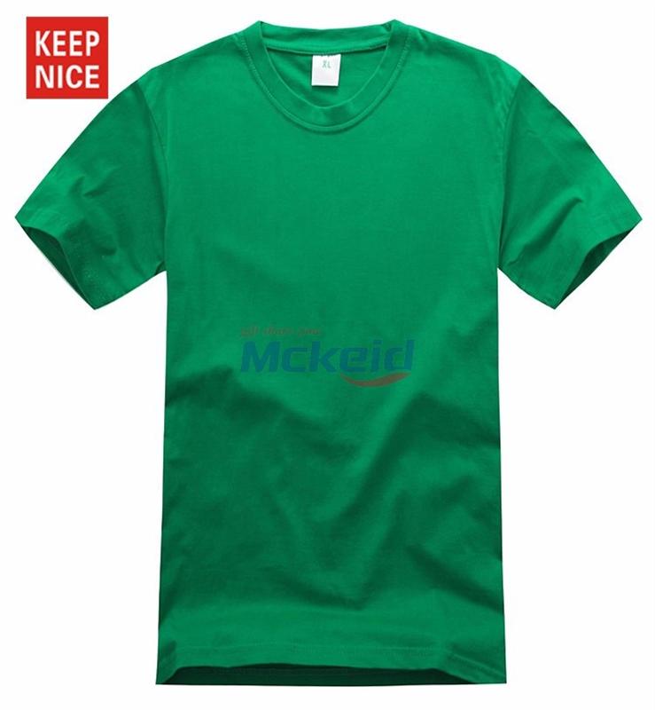 180克高品質(zhì)圓領(lǐng)T恤衫男士純色圓領(lǐng)衫空白廣告衫多色供選