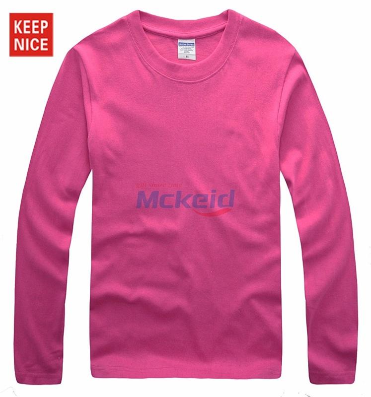  男士長(zhǎng)袖t恤長(zhǎng)袖空白廣告衫 文化衫定制220g