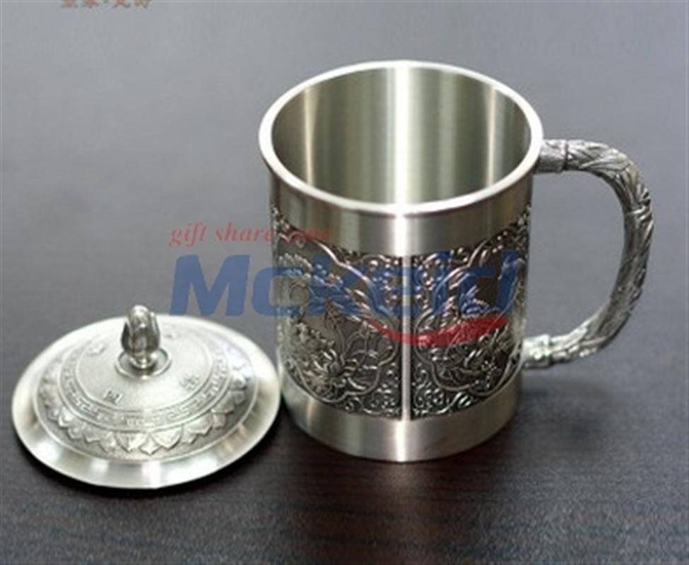 【四季花】蓋杯  BM508