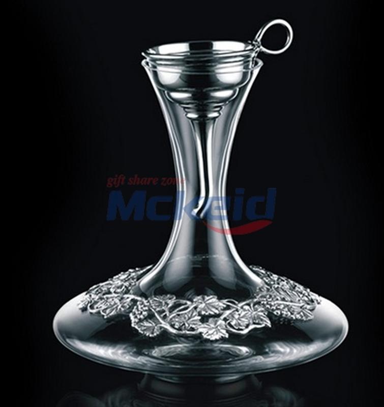 【水晶鑲錫】醒酒器  WS260S