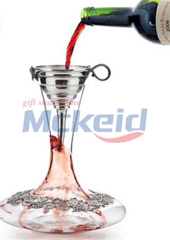 【水晶鑲錫】醒酒器  WS260S