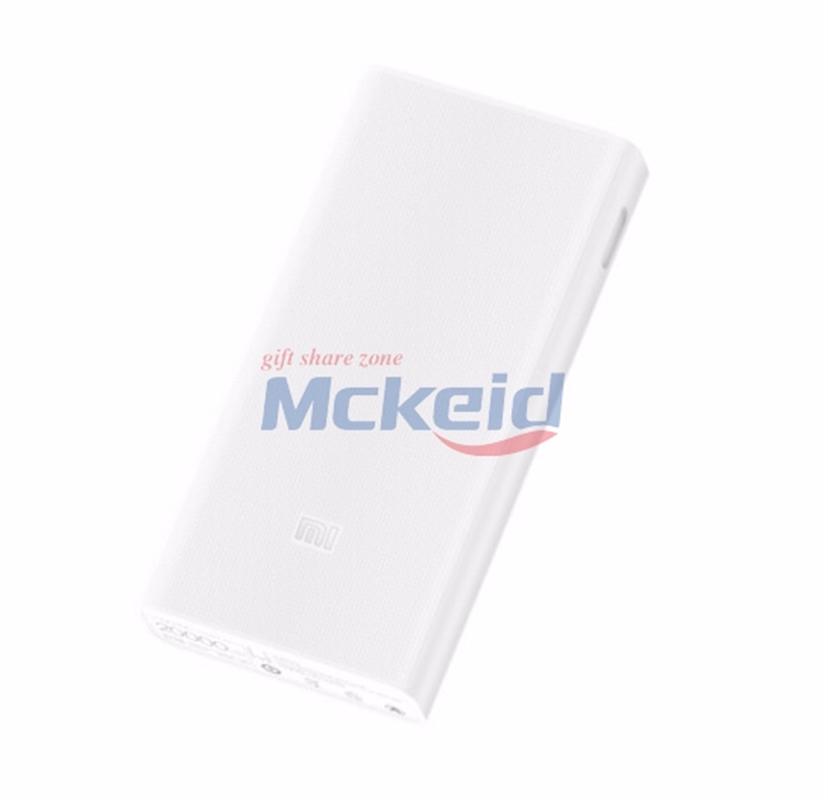 小米(MI) 20000毫安 移動(dòng)電源2/大容量充電寶 雙USB輸出 雙向快充 聚合物 適用于平板/手機(jī)等
