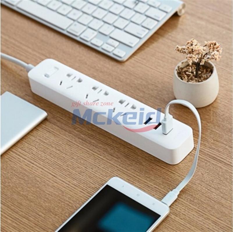 小米（MI）小米（MI）3USB接口+3孔位 2A快充 插線板/插排/插座 白色