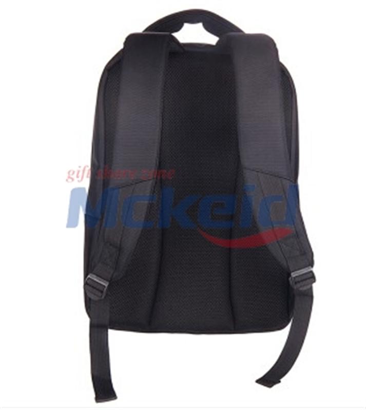 Dellavita德拉瑋特新品雙肩包商務(wù)休閑背包潮流書包黑色電腦包