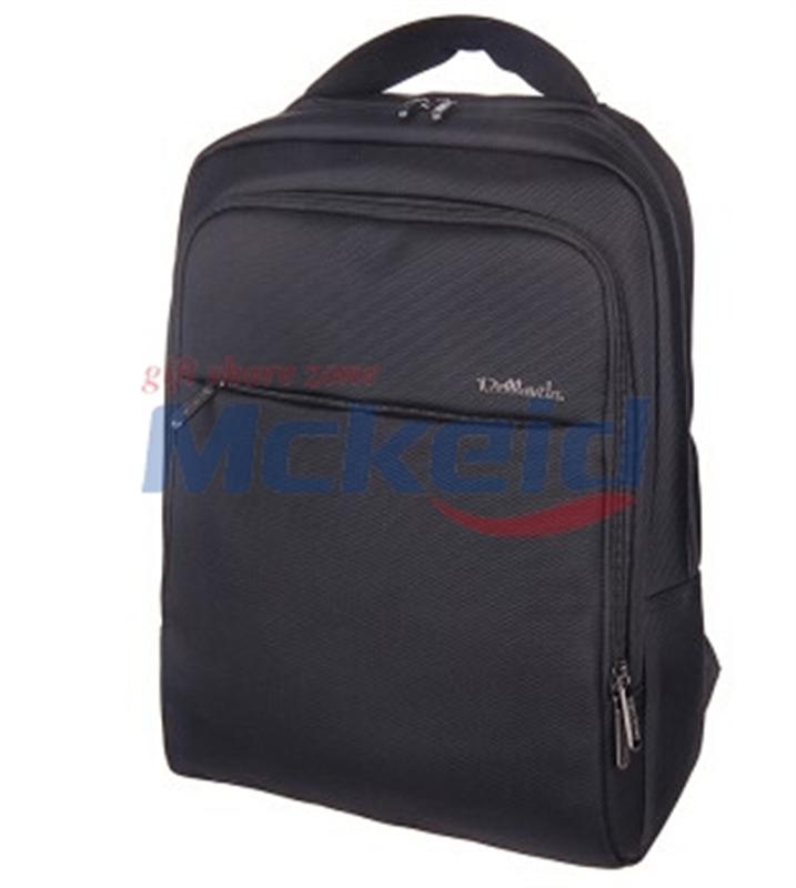 Dellavita德拉瑋特新品雙肩包商務(wù)休閑背包潮流書包黑色電腦包