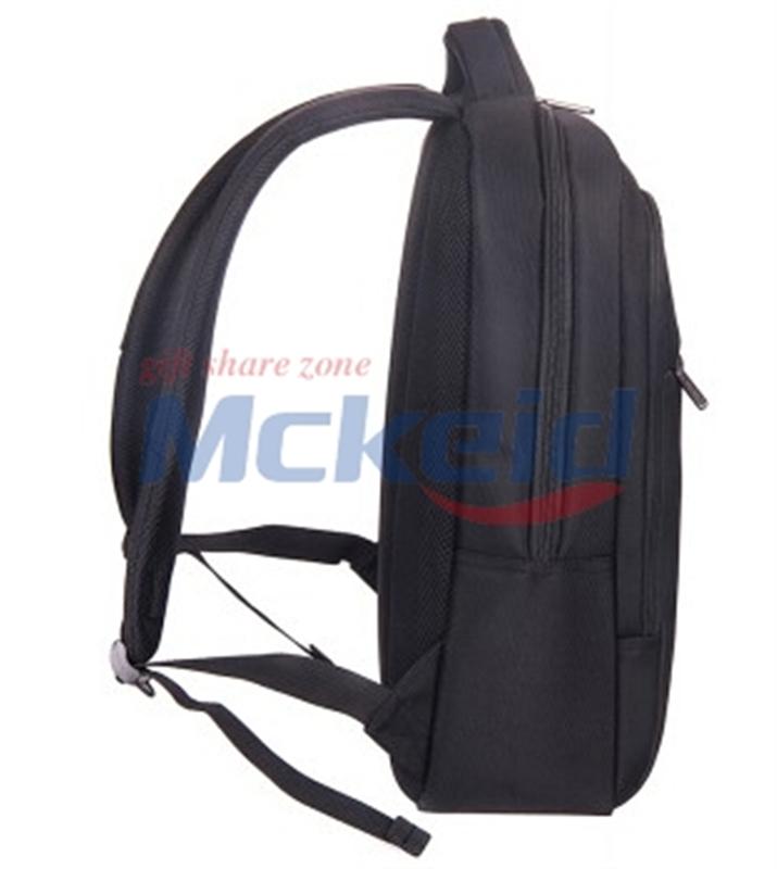 Dellavita德拉瑋特新品雙肩包商務(wù)休閑背包潮流書包黑色電腦包