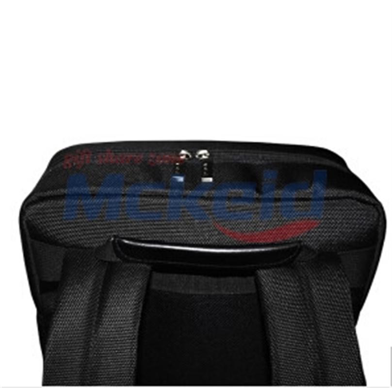 Dellavita德拉瑋特新品雙肩包商務(wù)休閑背包黑色電腦包子母包