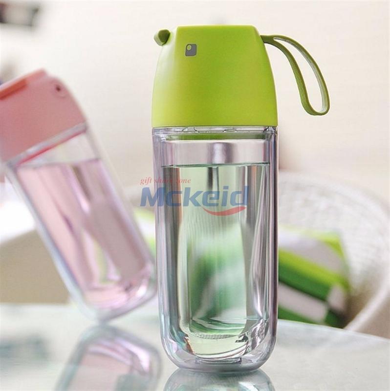 卡通谷咕鳥水杯夏季新款透明帶蓋加厚學(xué)生禮品定制杯子