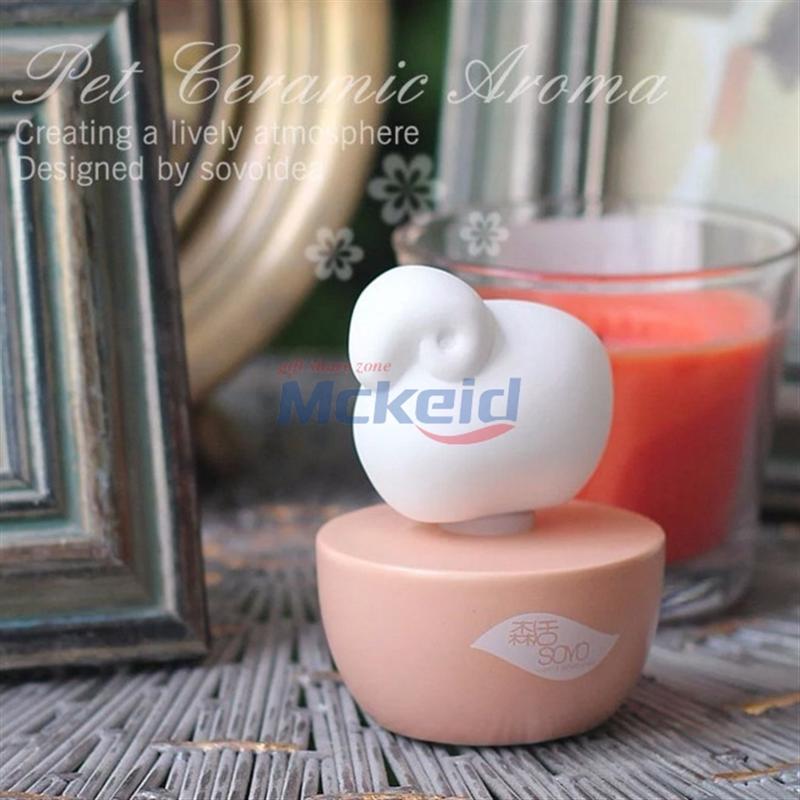 安神無火陶瓷香薰精油自然無火揮發(fā)可愛動(dòng)物造型創(chuàng)意禮品定制