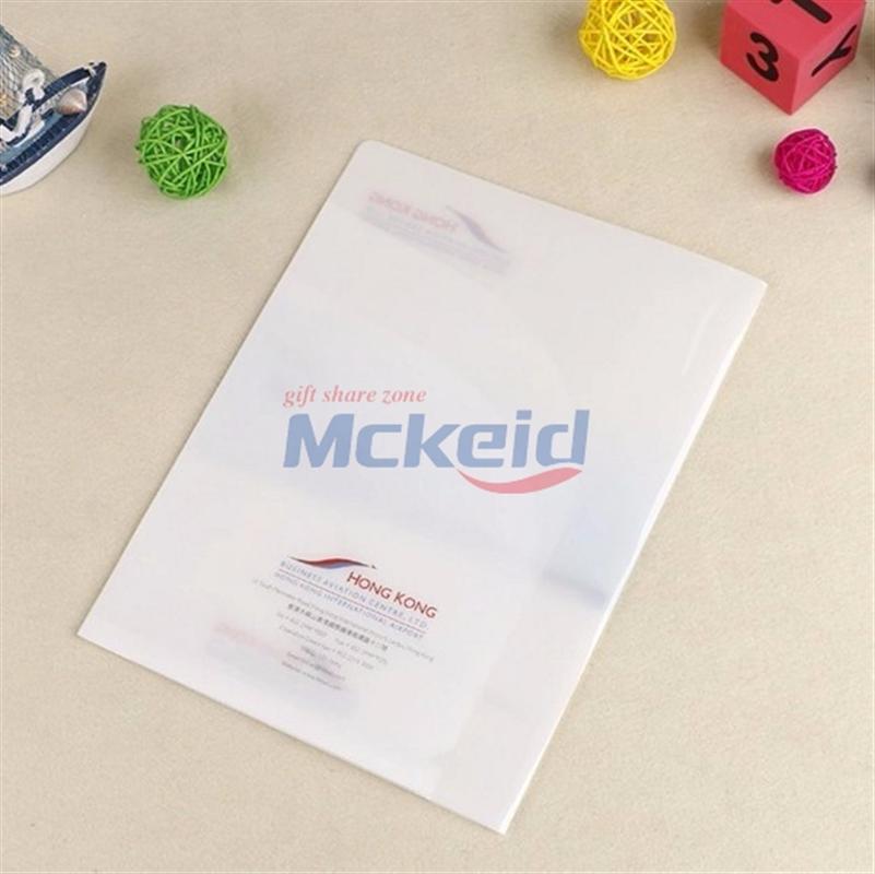 專(zhuān)業(yè)定制 多功能A4辦公資料夾L型檔案文件套雙口袋文件夾