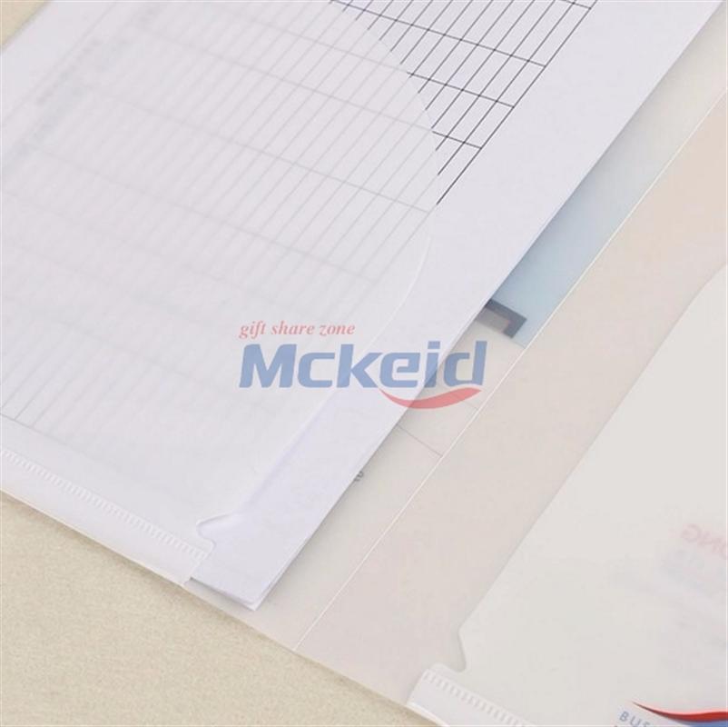 專(zhuān)業(yè)定制 多功能A4辦公資料夾L型檔案文件套雙口袋文件夾