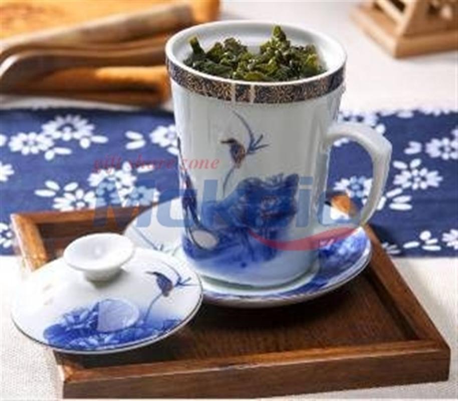 金箔浮雕高士杯