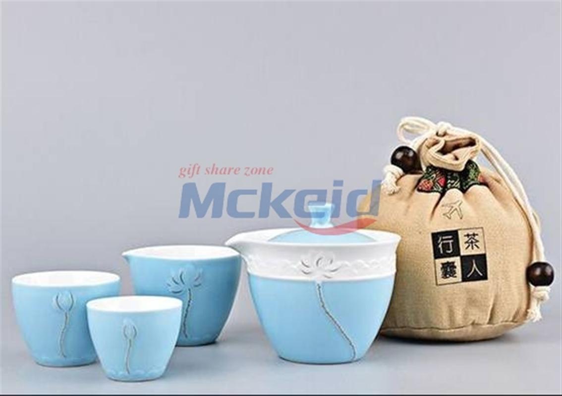 浮雕描金線 四合一旅行套裝