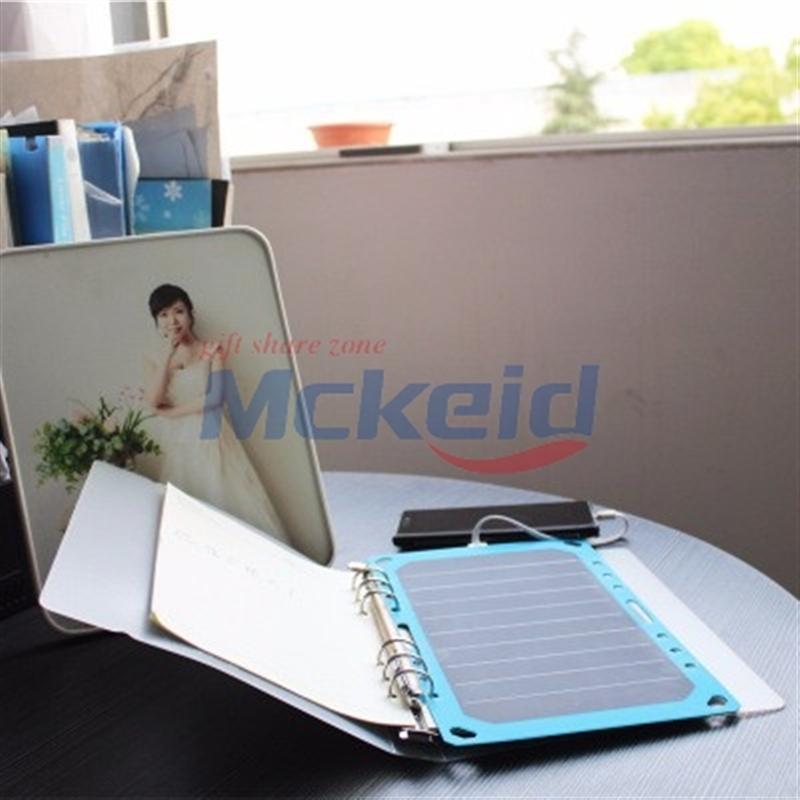 超薄太陽能充電器記事本
