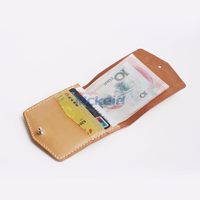 進(jìn)口高檔頭層植鞣革牛皮男士女士手工制作通用個(gè)性卡包零錢(qián)包
