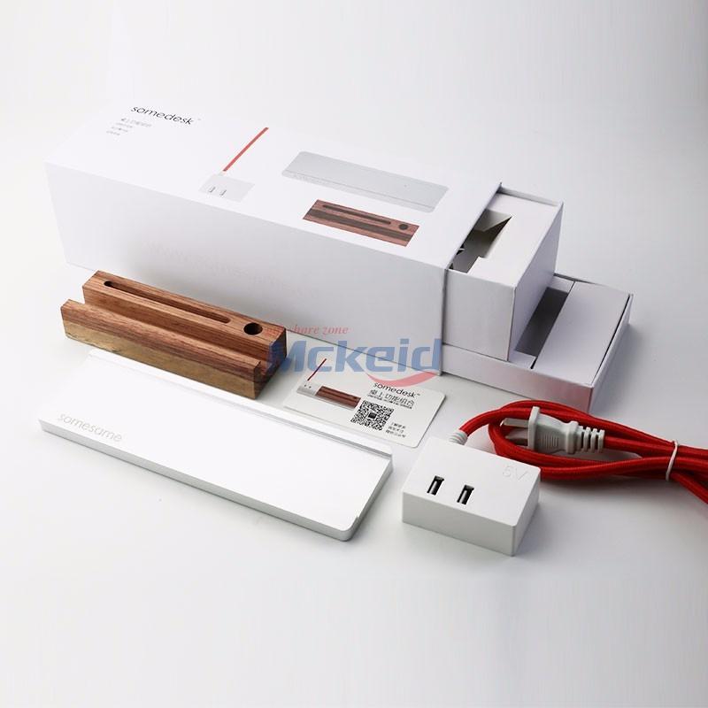 桌面擺件時(shí)尚個(gè)性創(chuàng)意獨(dú)特木質(zhì)桌面USB充電底座手機(jī)底座支架