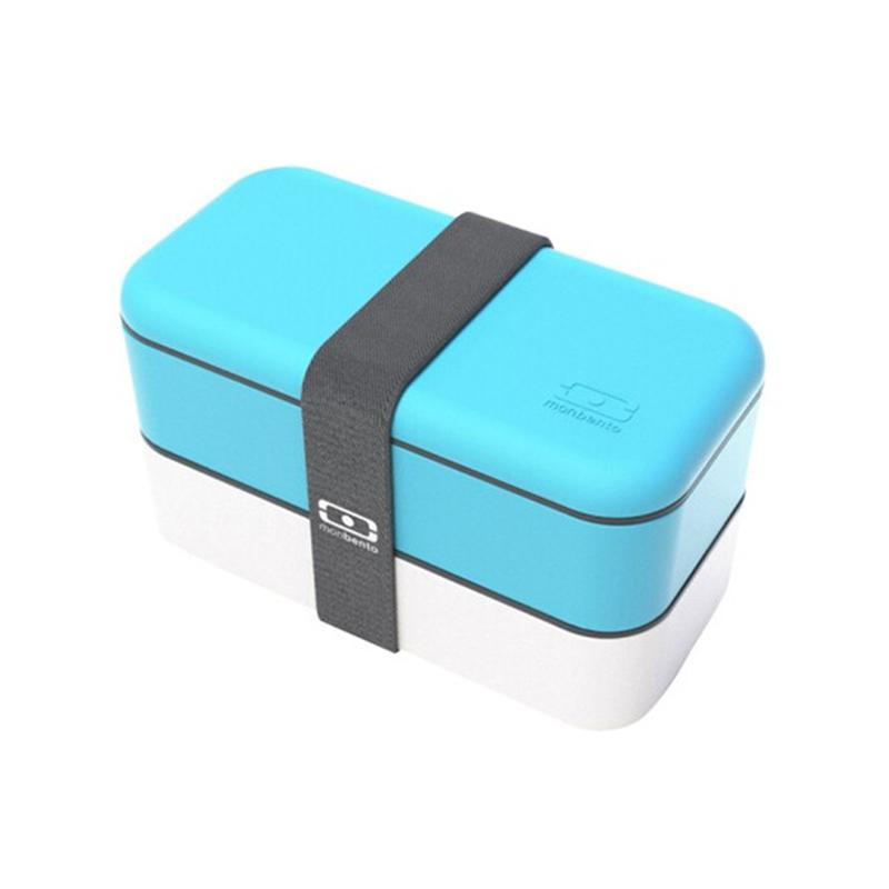 Monbento原創(chuàng)雙層分格微波爐便當盒日式飯盒