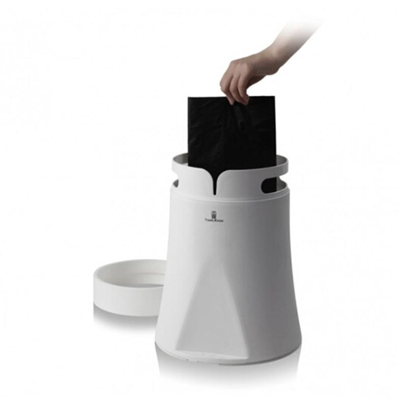 臺(tái)灣進(jìn)口Trash.know抽取式垃圾桶家用火山自動(dòng)換袋垃圾桶