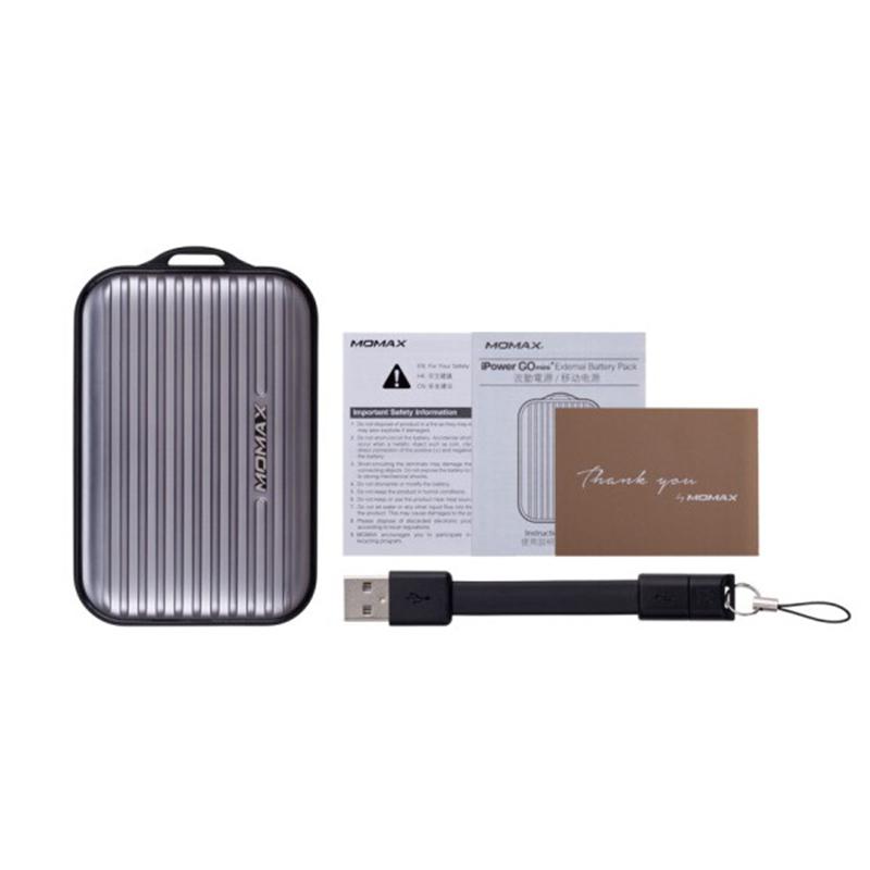 摩米士（MOMMAX）10000毫安高容量移動(dòng)電源充電寶 蘋果安卓手機(jī)平板通用