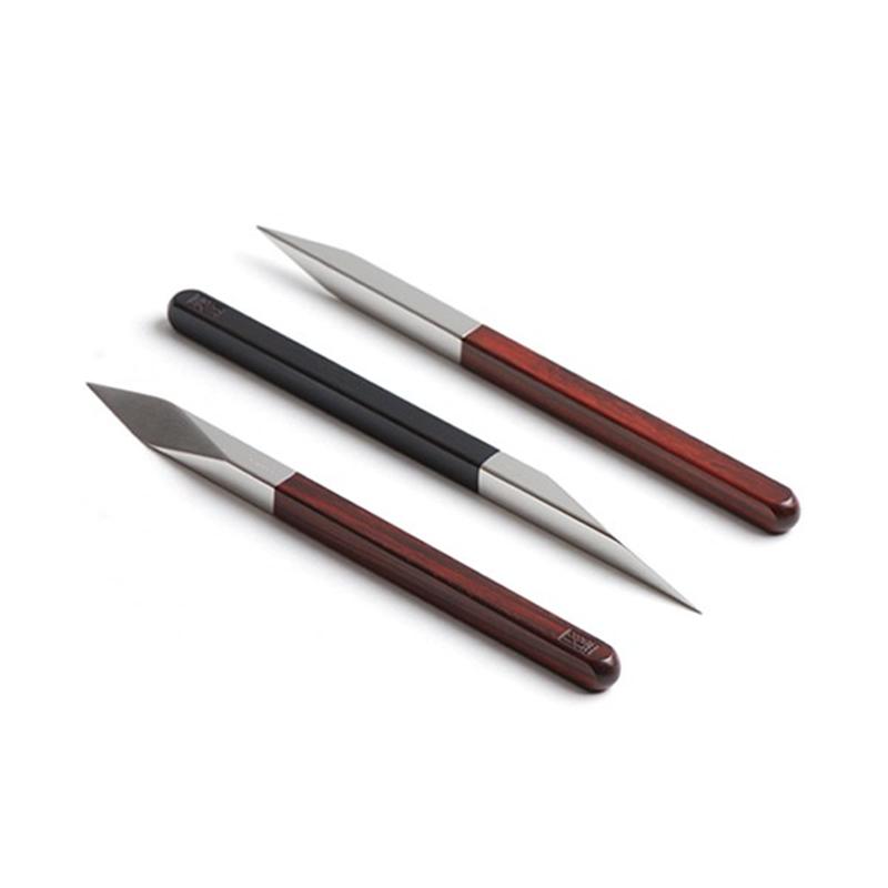 四象 純手工普洱茶刀紫檀-黑檀鈦刀頭 茶道 德國(guó)紅點(diǎn)設(shè)計(jì)大獎(jiǎng)作品