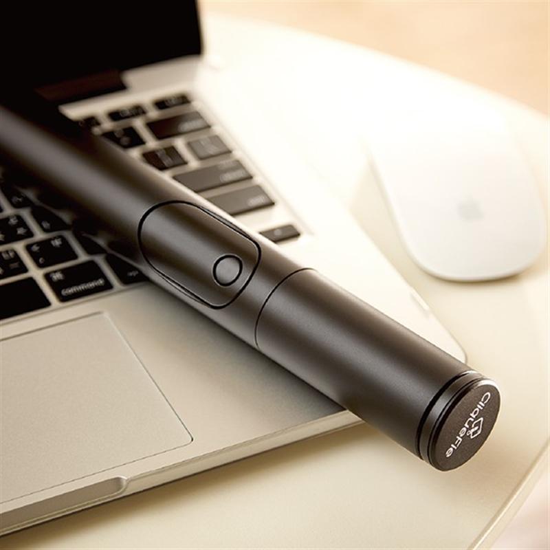 cliquefie無(wú)線藍(lán)牙蘋(píng)果手機(jī)迷你自拍桿神器拍照支架三角架