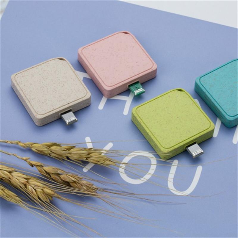 新款小麥秸稈一次性移動(dòng)電源，環(huán)保麥稈移動(dòng)電源