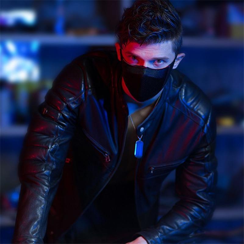 防塵防霧霾本覺口罩騎行保暖V臉塑形時尚超低阻力高效過濾pm2.5 