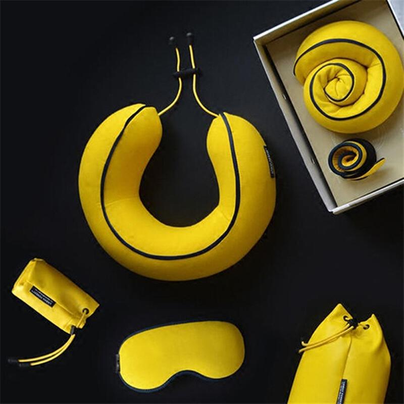 URBAN FOREST都市之森睡眠眼罩遮光舒適透氣眼罩 花卷眼罩飛機旅游出差旅行用品【套裝】