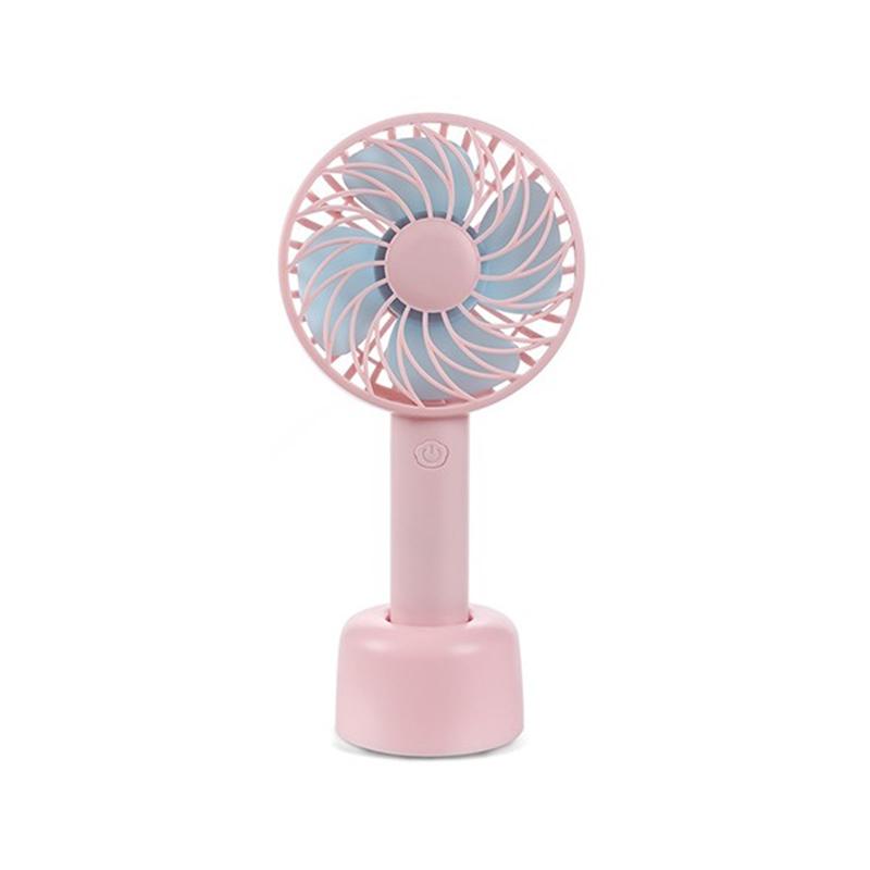 手持風(fēng)扇 USB帶底座 可15°傾斜手拿風(fēng)扇 1200毫安