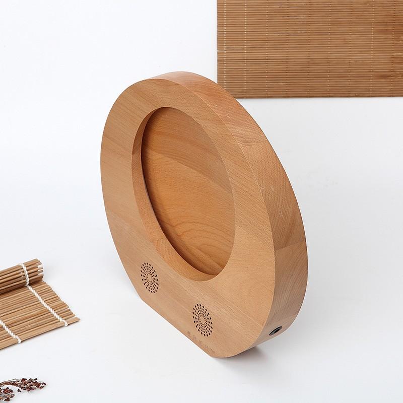 滿月燈中式木質(zhì)臺燈小夜燈圓月燈書房商務(wù)創(chuàng)意禮品訂制