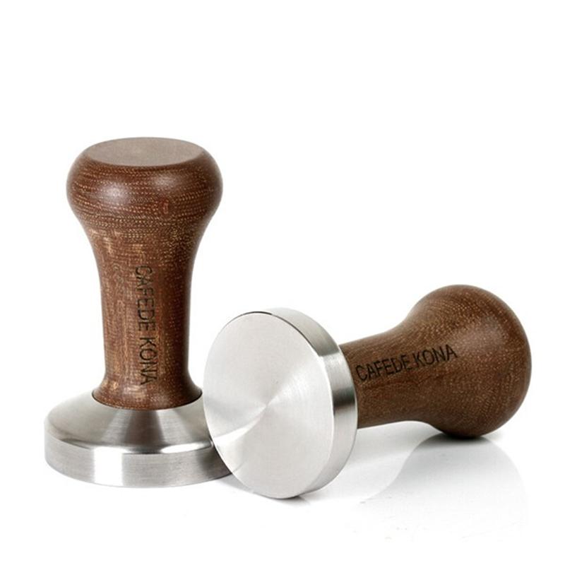 CAFEDE KONA壓粉器 不銹鋼壓粉器 實心壓粉錘 51/57.5mm 51mm