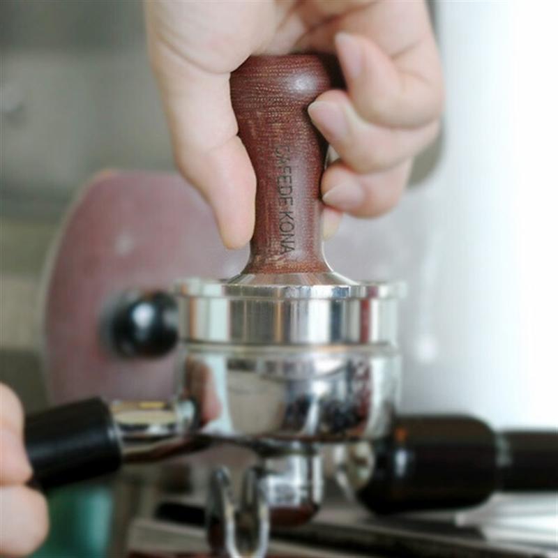 CAFEDE KONA壓粉器 不銹鋼壓粉器 實心壓粉錘 51/57.5mm 51mm