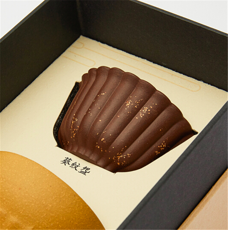 清樸堂-大器五杯 功夫茶禮物紫砂杯套裝紫砂水杯