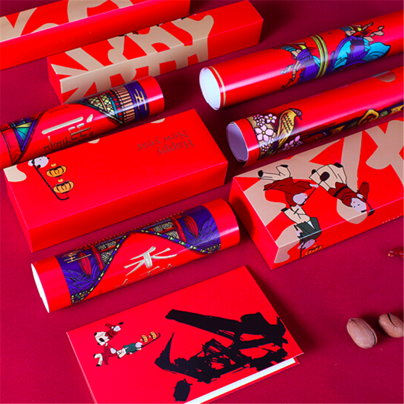 清樸堂 拾年味新年禮盒商務(wù)送禮五雙碟筷套裝