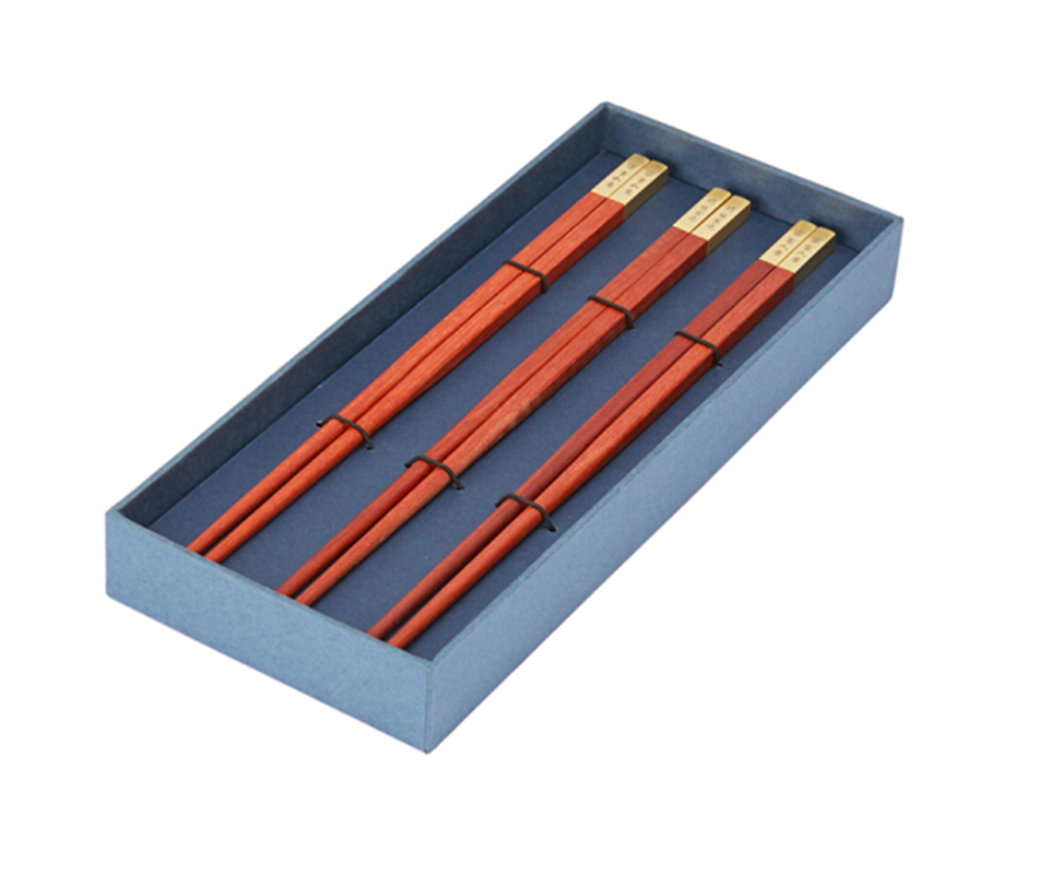 清樸堂-錦箸 創(chuàng)意定制禮品紅木筷子雞翅木筷子禮物生日高檔禮盒裝日式餐具創(chuàng)意紀念品實用 雞翅木2.5+筷架