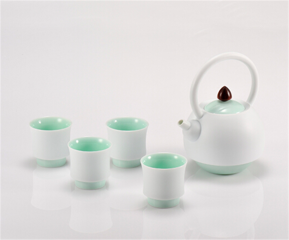 古婺窯火 婺州瓷 般若系列 般若大泡壺 一壺四杯 禮盒包裝 般若大泡壺