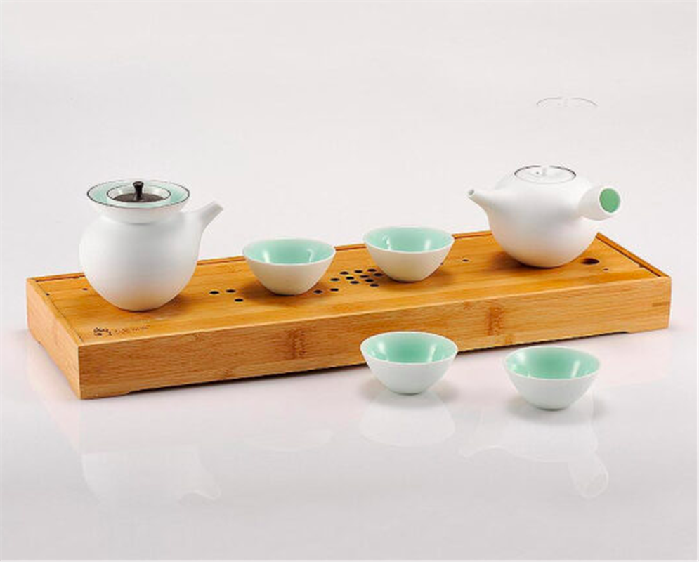 古婺窯火 觀自在系列 觀自在A 一壺四杯一公道一茶盤 茶盤包裝 觀自在A