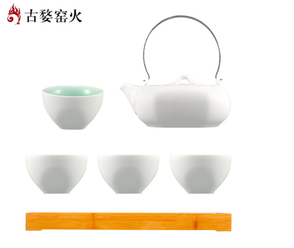 古婺窯火 經(jīng)典永藏系列 如意典藏版 一壺四杯一茶盤 茶盤組合包裝 如意（典藏版）