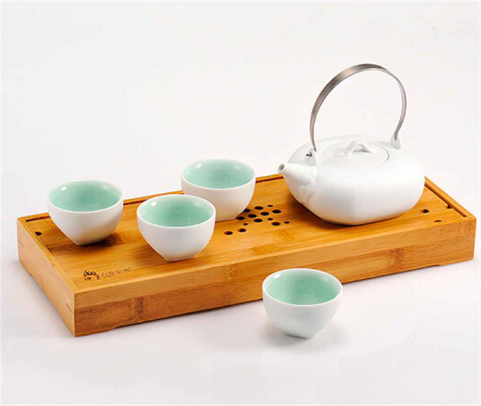 古婺窯火 經(jīng)典永藏系列 如意典藏版 一壺四杯一茶盤 茶盤組合包裝 如意（典藏版）