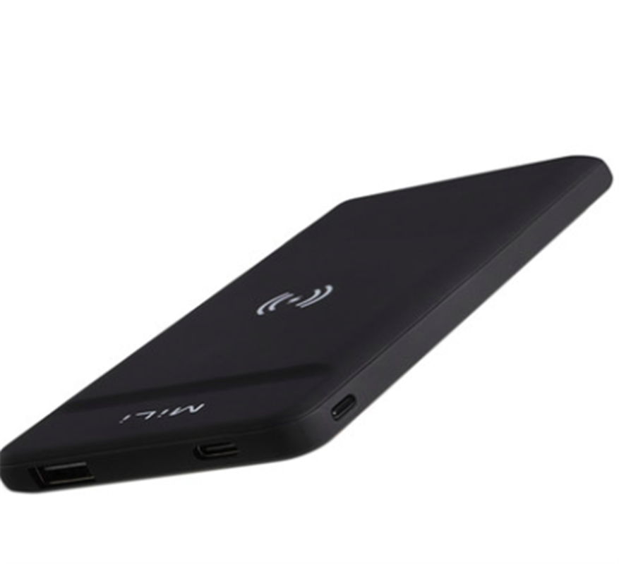MiLi無(wú)線(xiàn)充電寶雙向快充PD蘋(píng)果x專(zhuān)用QI充電器三星S9手機(jī)安卓通用小米mix2s華為iPhone8plus超薄便攜移動(dòng)電源