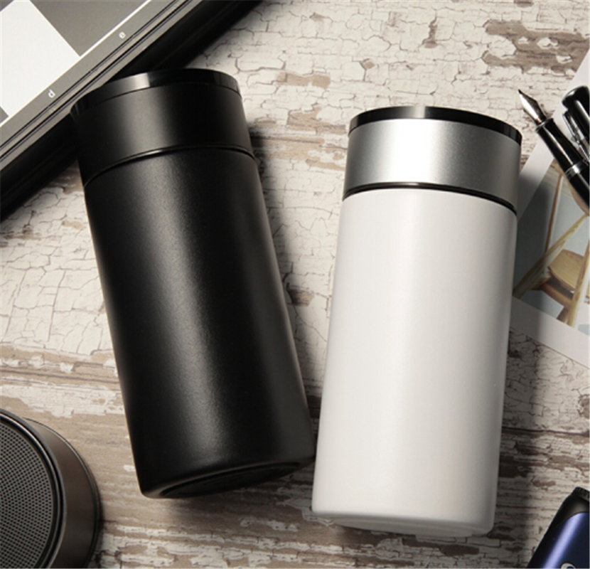 知更黑晶保溫杯 情人節(jié)禮品創(chuàng)意實(shí)用簡(jiǎn)約玻璃杯蓋超輕防漏母親節(jié)送男女友生日禮物 冰鉆白