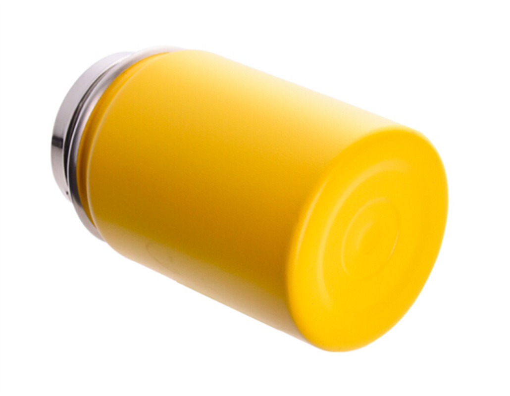 知更小獵戶(hù)保溫杯 單手開(kāi)蓋不銹鋼車(chē)載戶(hù)外旅行運(yùn)動(dòng)健身防漏彈蓋直飲水杯子 檸檬黃350ml