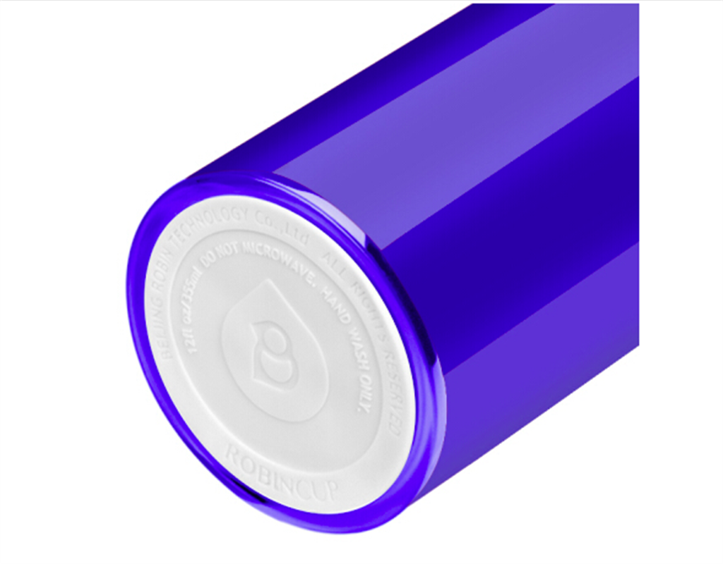 知更（RobinCup） Ms.Color隨身杯 雙層塑料杯 情人節(jié)生日禮物男女士情侶杯 夜空藍(lán)