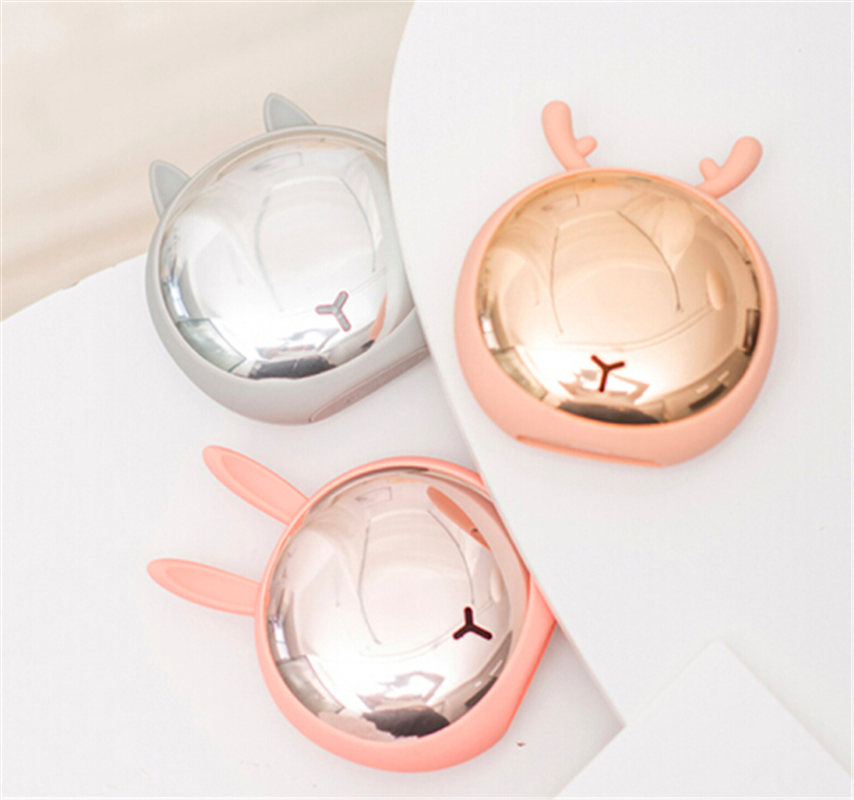 暖手寶迷你暖寶寶充電防爆電暖寶可愛電熱寶多功能移動電源USB熱水袋送女朋友 貝妮鹿7500毫安