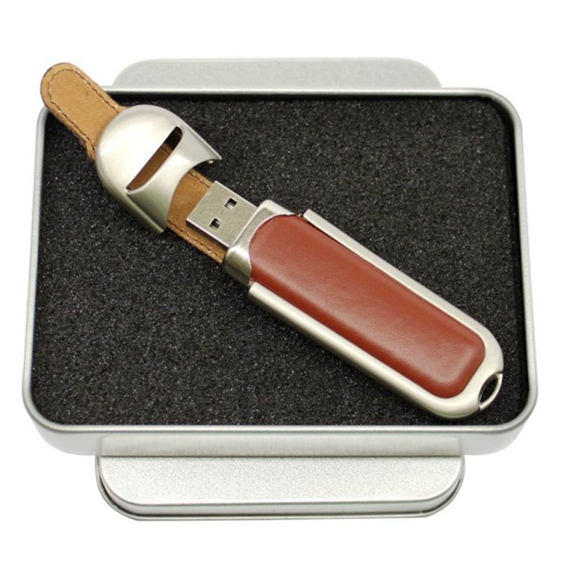 PU皮套U盤(pán) 商務(wù)禮品U盤(pán) 企業(yè)U盤(pán)定制
