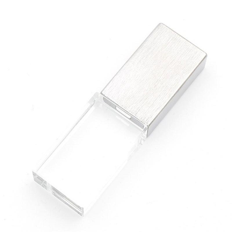 U盤定制 商務(wù)金屬U盤高速U盤 創(chuàng)意發(fā)光水晶優(yōu)盤 內(nèi)雕U盤 禮品上印logo