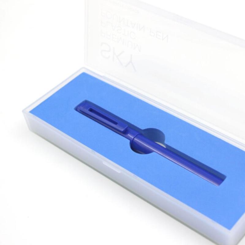 百鋒國民鋼筆彩色透明示范鋼筆