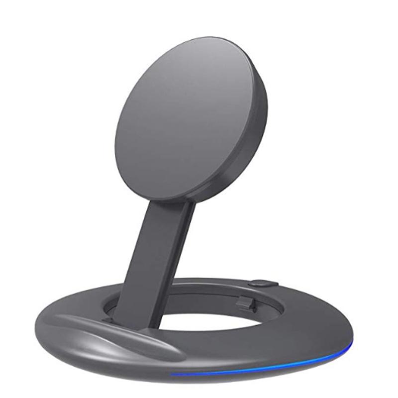 桌面無線手機(jī)智能定頻充電器