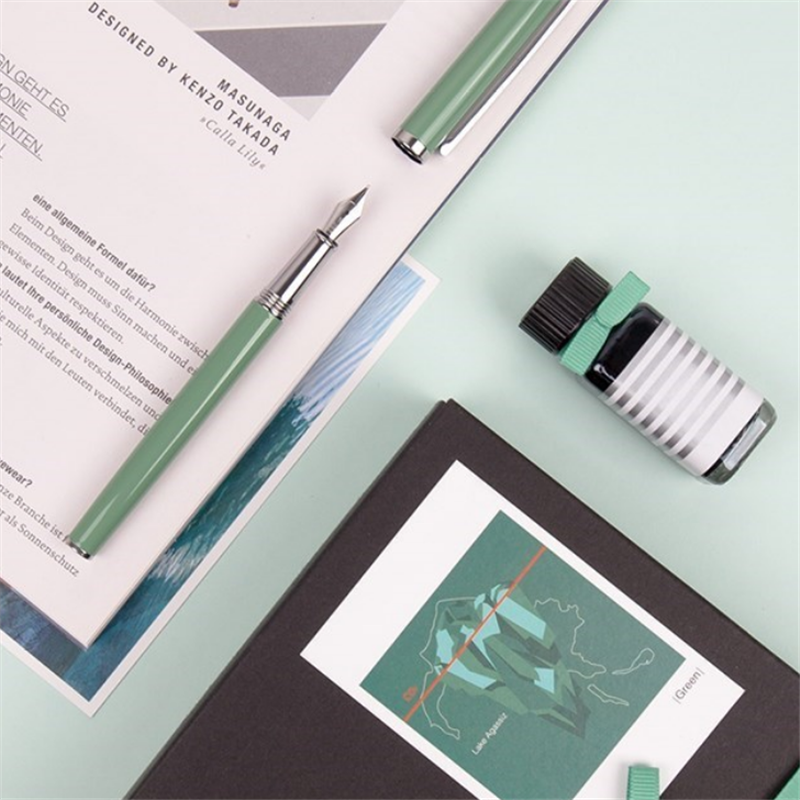 自然紀錄系列-鋼筆墨水禮盒套裝 